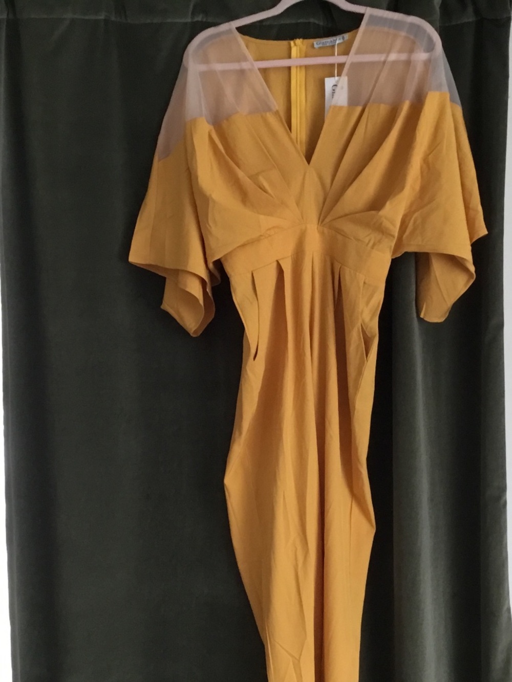 Glamaker Yellow Jumpsuit